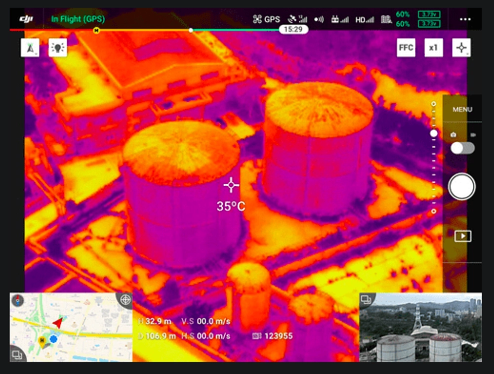 Тепловизионный подвес DJI Zenmuse XT S