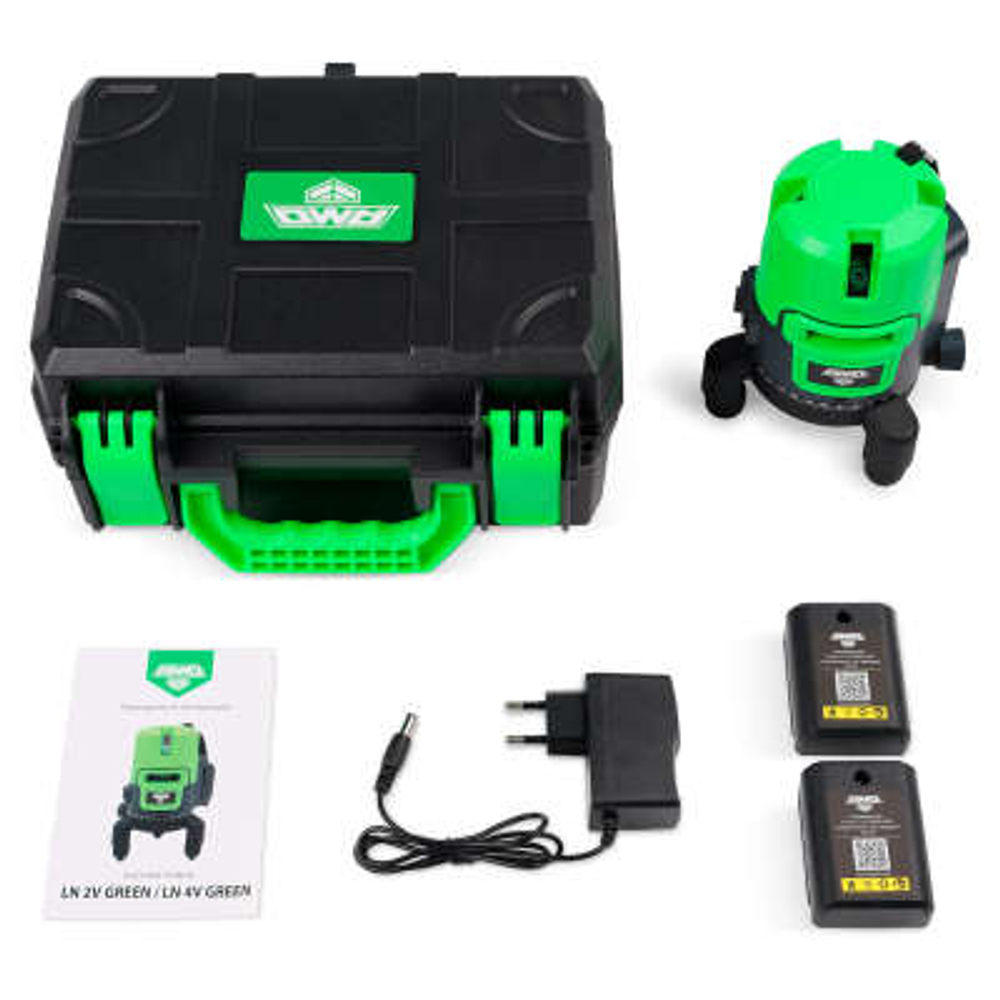 Лазерный уровень AMO LN 4V Green