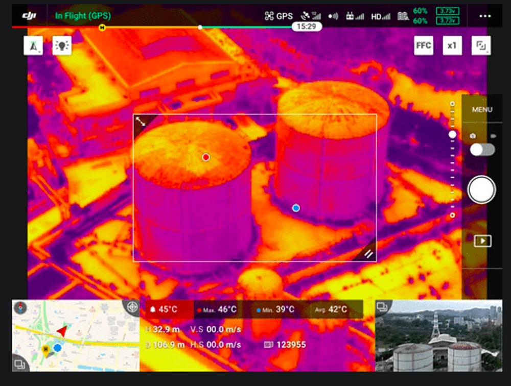 Тепловизионный подвес DJI Zenmuse XT S