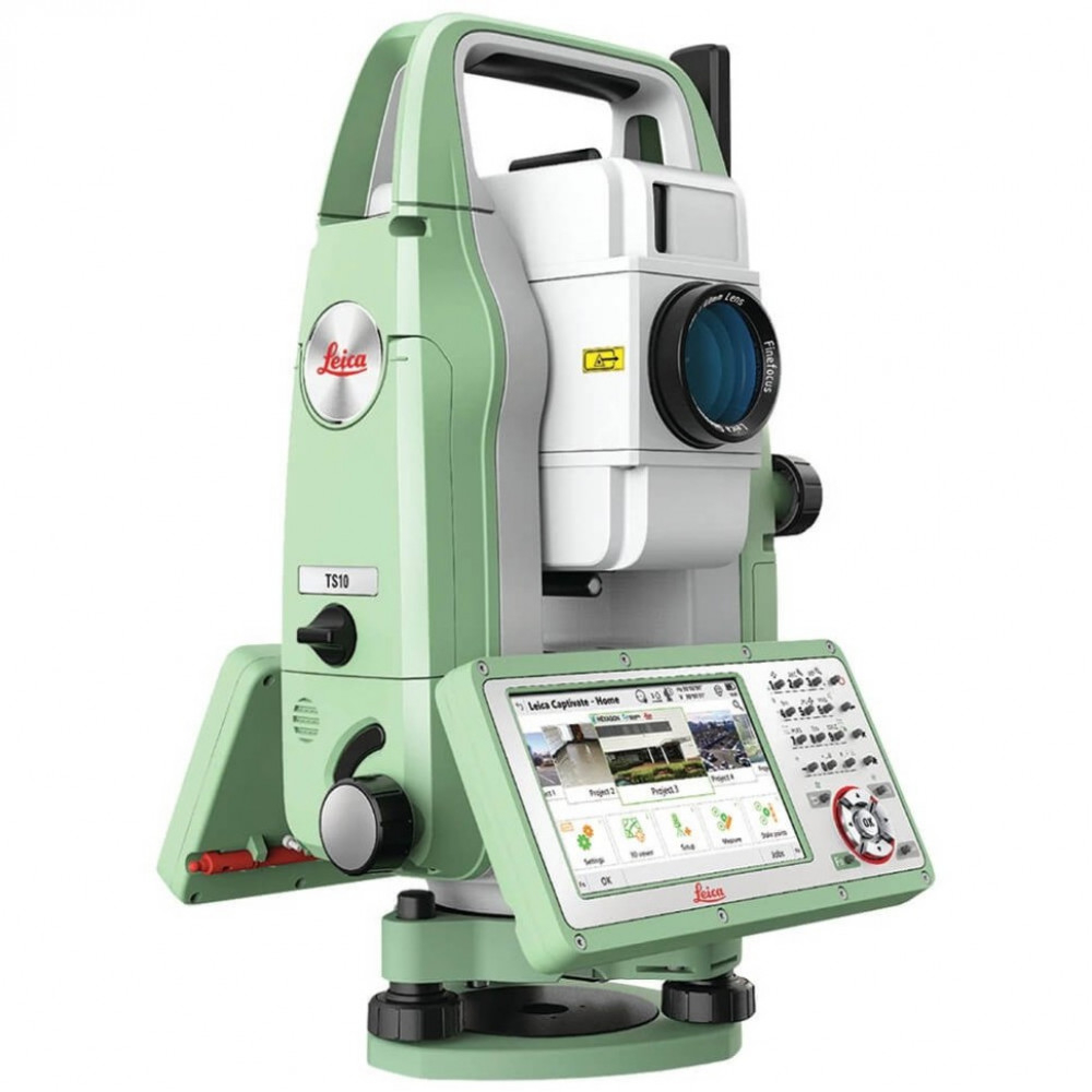 Тахеометр Leica TS10 R1000 5" Arctic