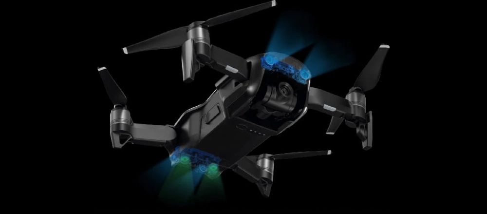 Квадрокоптер DJI Mavic Air, чёрный
