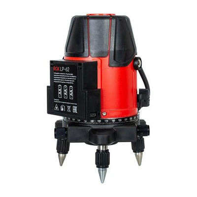 Комплект: лазерный уровень RGK LP-62 + штатив RGK LET-170