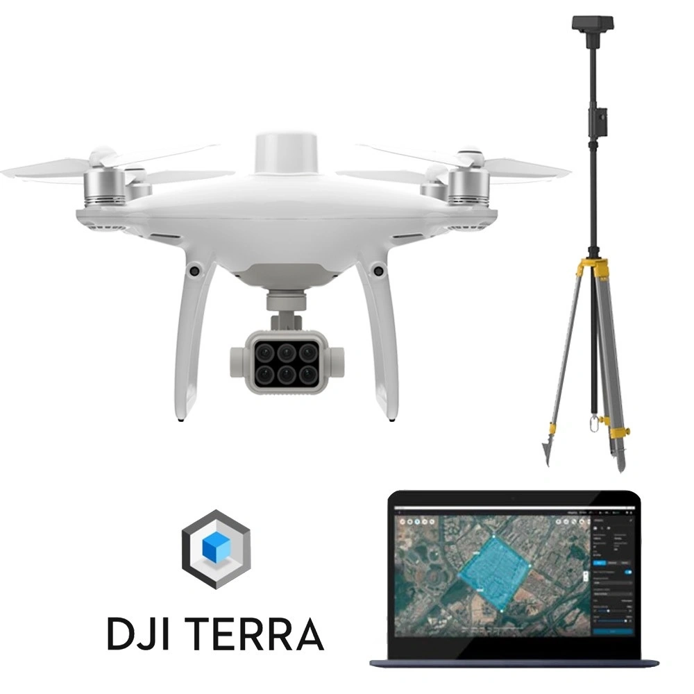 Комплексное решение для точного земледелия с DJI P4 Multispectral и станцией D-RTK 2