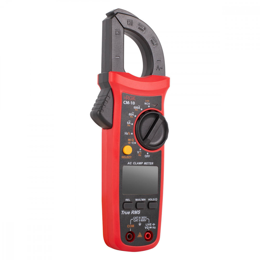 Токовые клещи RGK CM-10 с поверкой