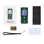 Лазерный дальномер RGK DL100G (с поверкой) - зеленый луч