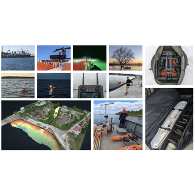 Беспилотный водный аппарат MOL'T Boat Dutysh v2.0