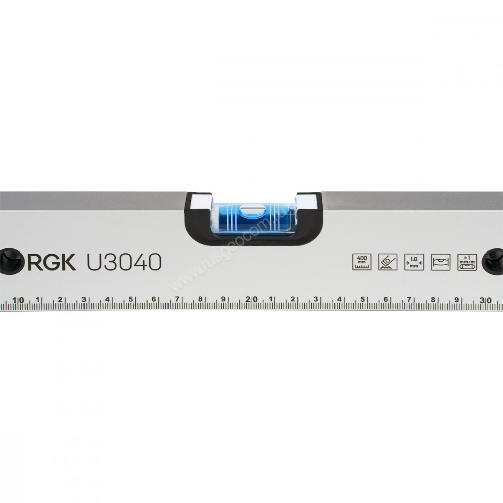 Пузырьковый уровень RGK U3040 с калибровкой