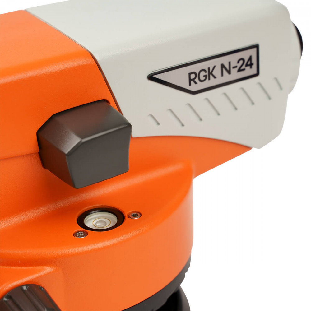 Комплект оптический нивелир RGK N-24 с поверкой + штатив S6-N + рейка AMO S3