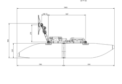 Беспилотный водный аппарат MOL'T Boat Dutysh v2.0