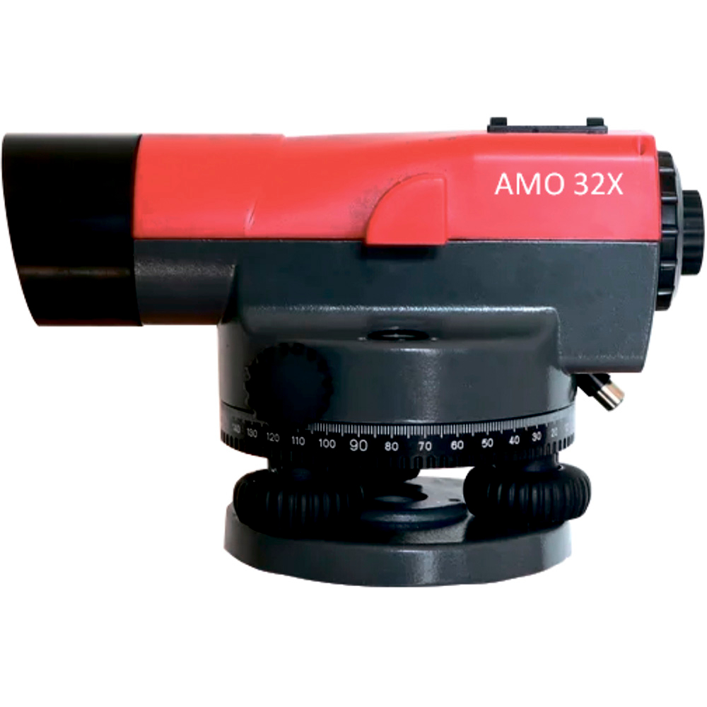Комплект оптический нивелир AMO 32X + штатив + рейка AMO S4