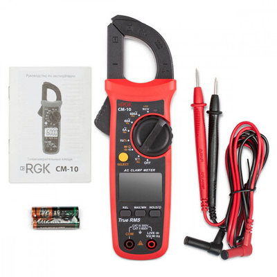 Токовые клещи RGK CM-10